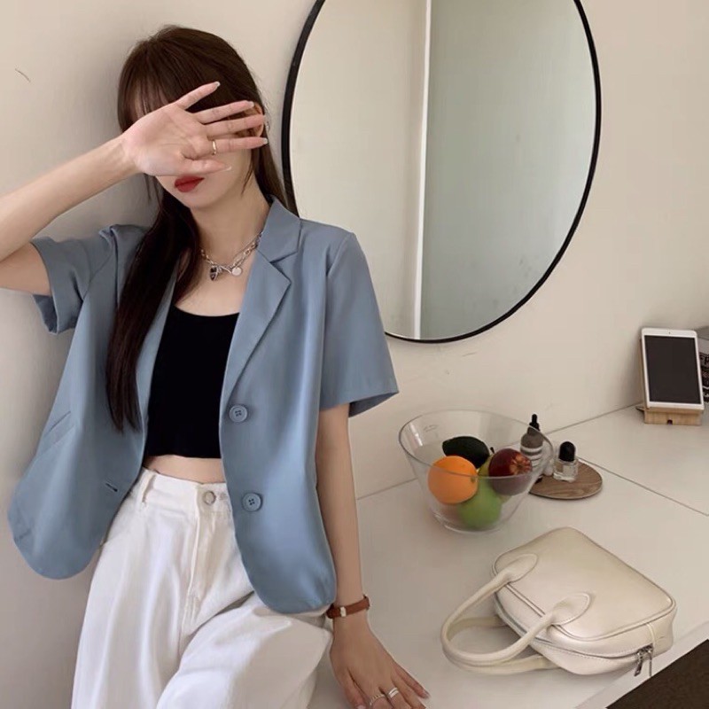 ÁO VEST NGẮN TAY VINTAGE SIÊU HOT 2021 | BigBuy360 - bigbuy360.vn