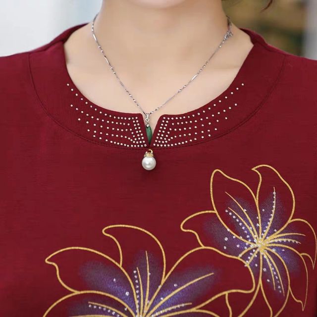Áo trung niên tay voan Quảng Châu
