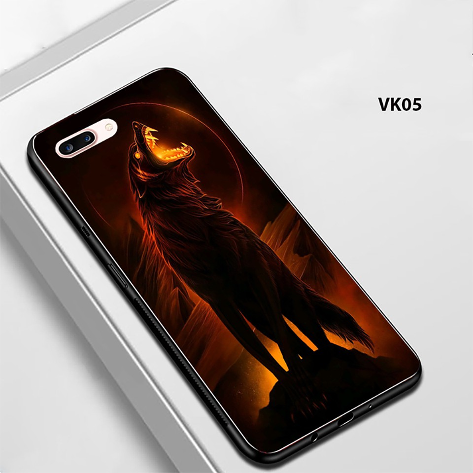 ỐP LƯNG OPPO A3S -OPPO A1K- REALME C1- REALME C2 IN HÌNH RỒNG, SỬ TỬ CỰC NGẦU