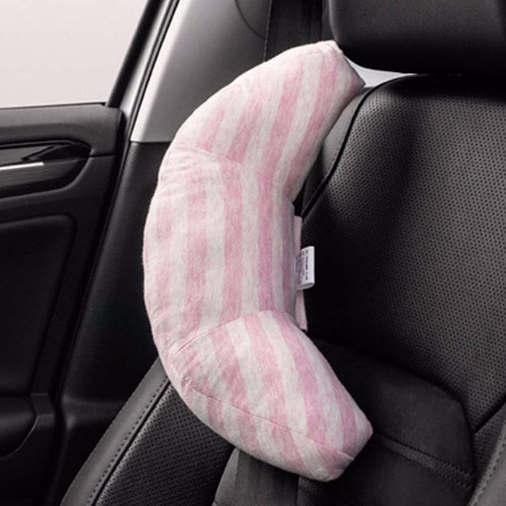 Gối Cotton Kê Cổ Gắn Dây Đai An Toàn Xe Hơi Cho Bé
