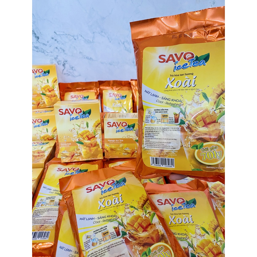 SAVO TRÀ TRÁI CÂY HOÀ TAN CÁC LOẠI