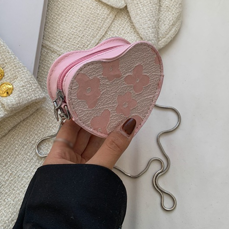 Túi Đeo Chéo Đựng Điện Thoại Hình Trái Tim