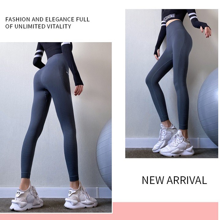 Quần tập GYM Yoga Aerobic nữ 💖 𝑭𝑹𝑬𝑬𝑺𝑯𝑰𝑷 💖 quần legging lưng cao cạp cao, ôm body, tôn mông