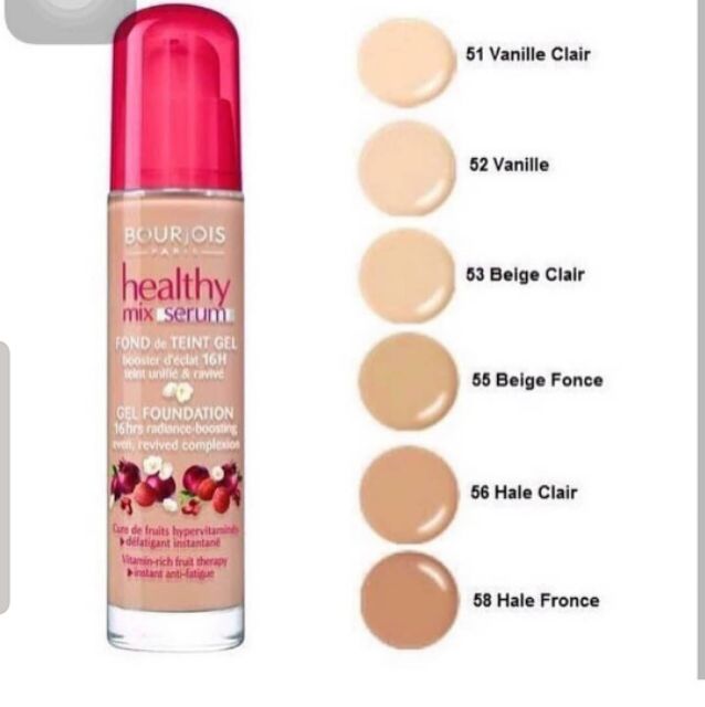 Kem nền Bourjois Healthy Mix Serum Foundation