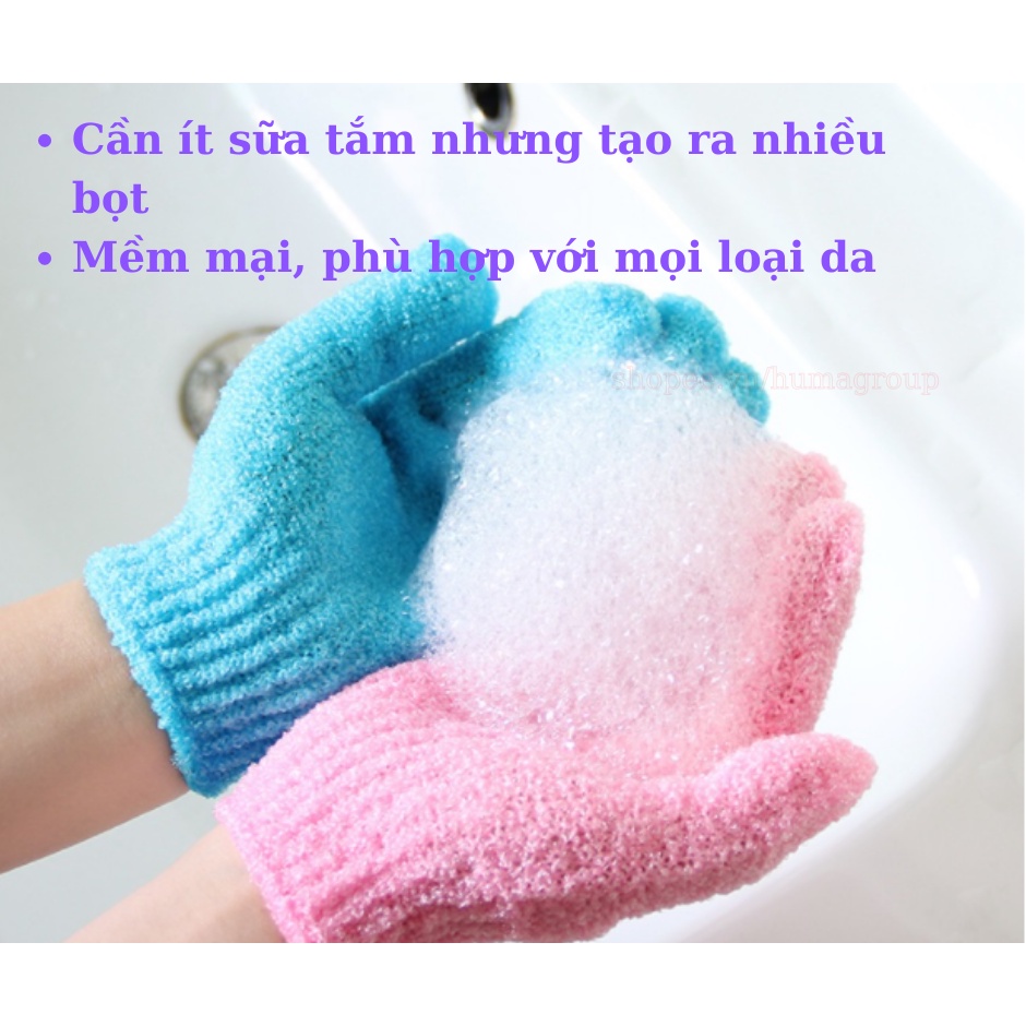 Găng Tay Tắm Làm Sạch Da Đa Năng, Có Thể Massage Và Dưỡng Ẩm | BigBuy360 - bigbuy360.vn