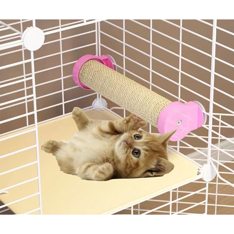 Bàn Cào Dây Thừng Quả Cầu, Hình Cá, Cào Mèo Lông Vũ Cho Thú Cưng