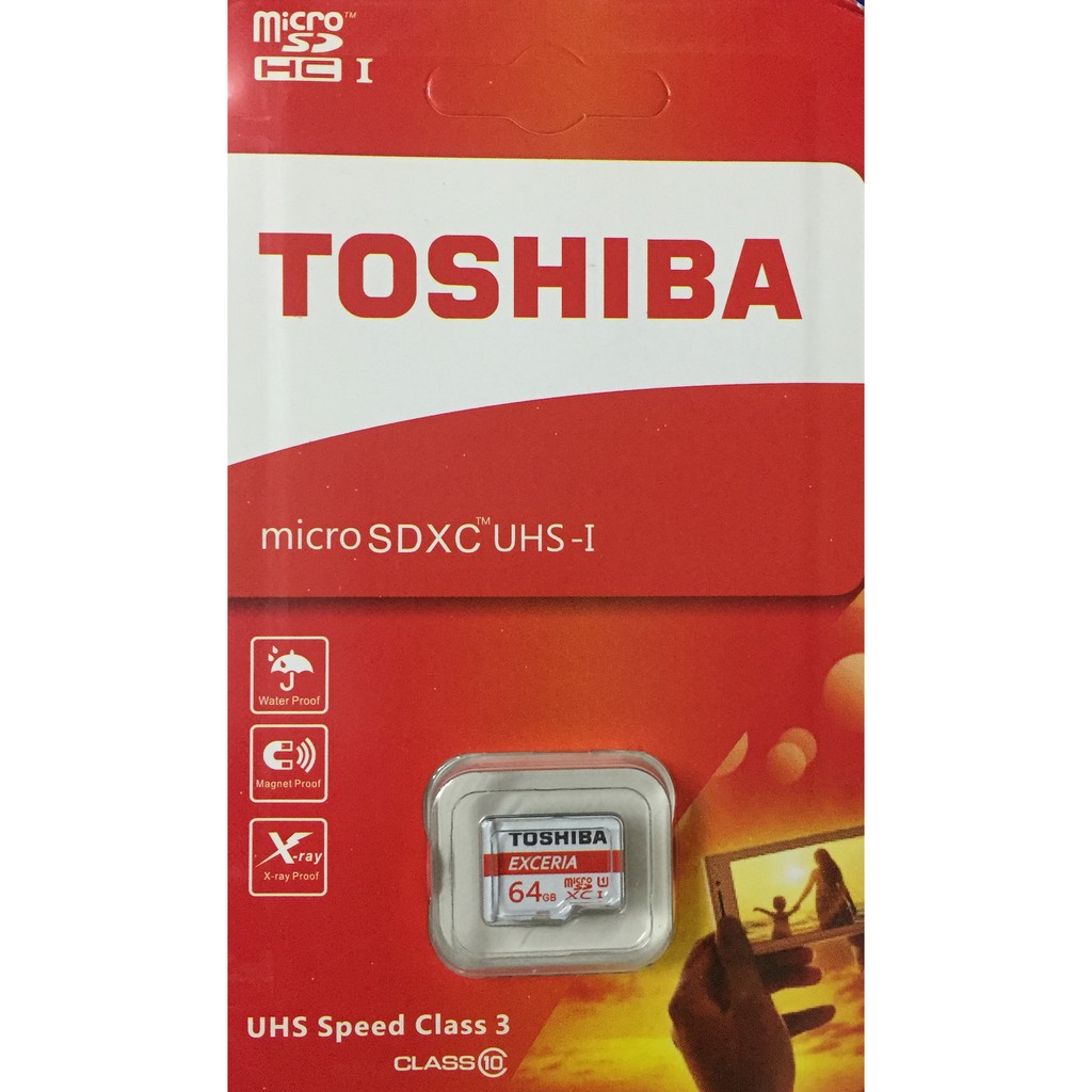 Thẻ nhớ Toshiba 64GB - Micro SDXC Toshiba Exceria 64GB | BigBuy360 - bigbuy360.vn