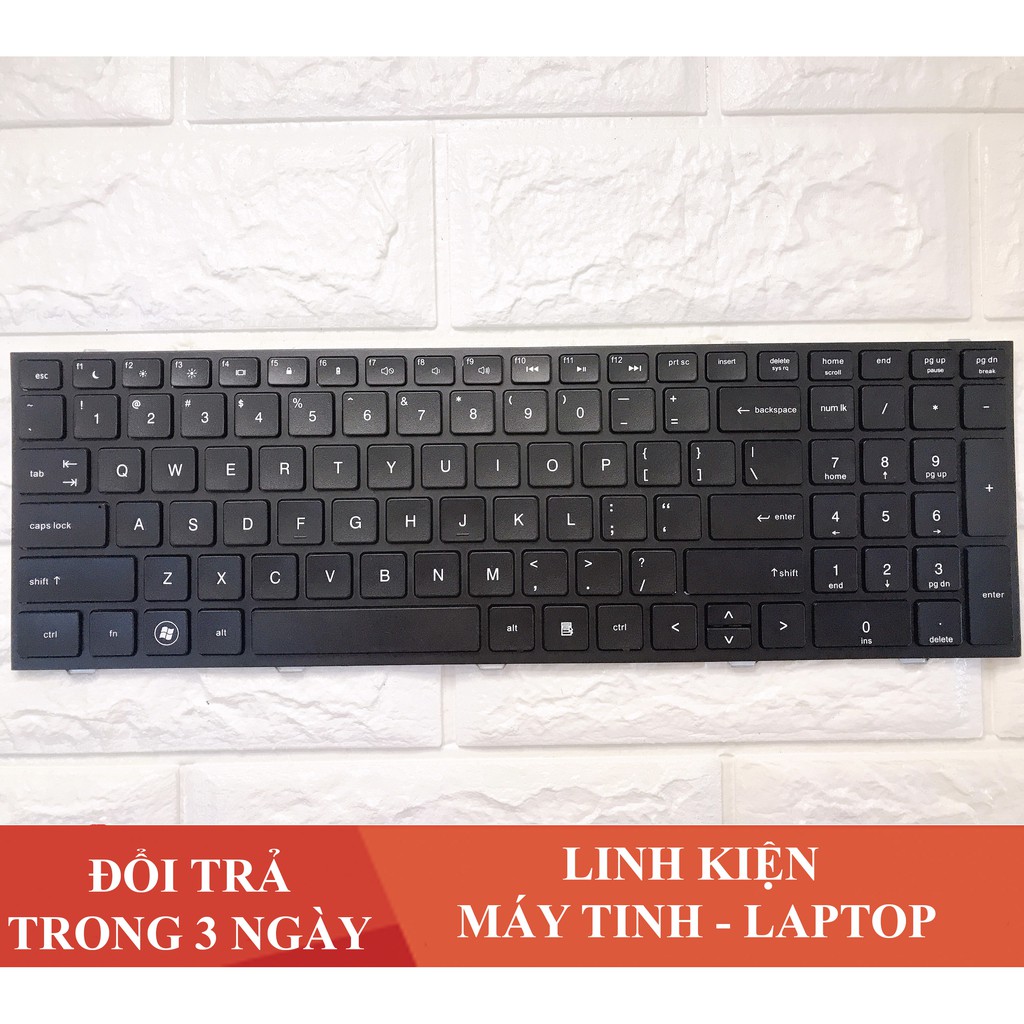[Mã ELFLASH5 giảm 20K đơn 50K] Bàn Phím Laptop HP Probook 4540 4540s 4545S (Có Sẵn Khung) Nhập Khẩu