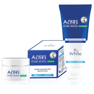 Bộ sản phẩm dưỡng trắng Acnes Pure White