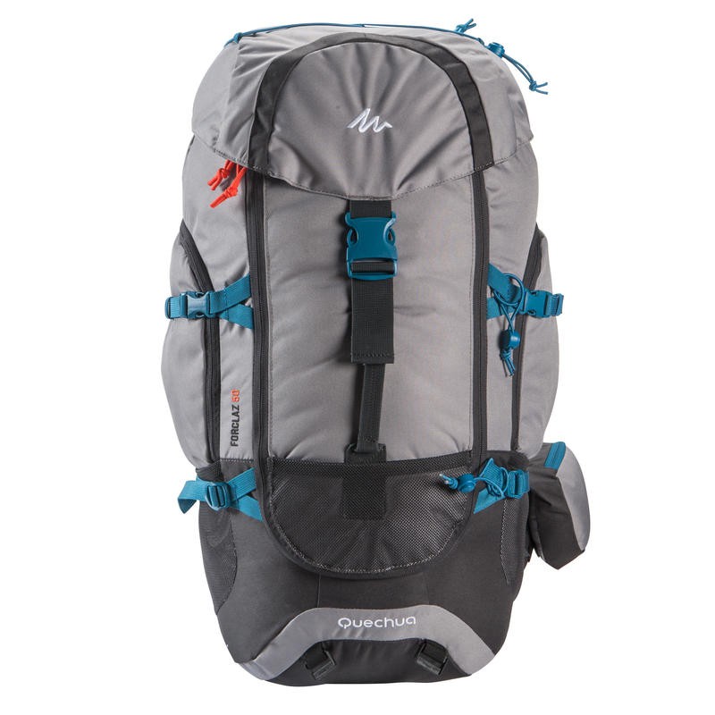 Balo Trekking FORCLAZ 50 – xám xanh