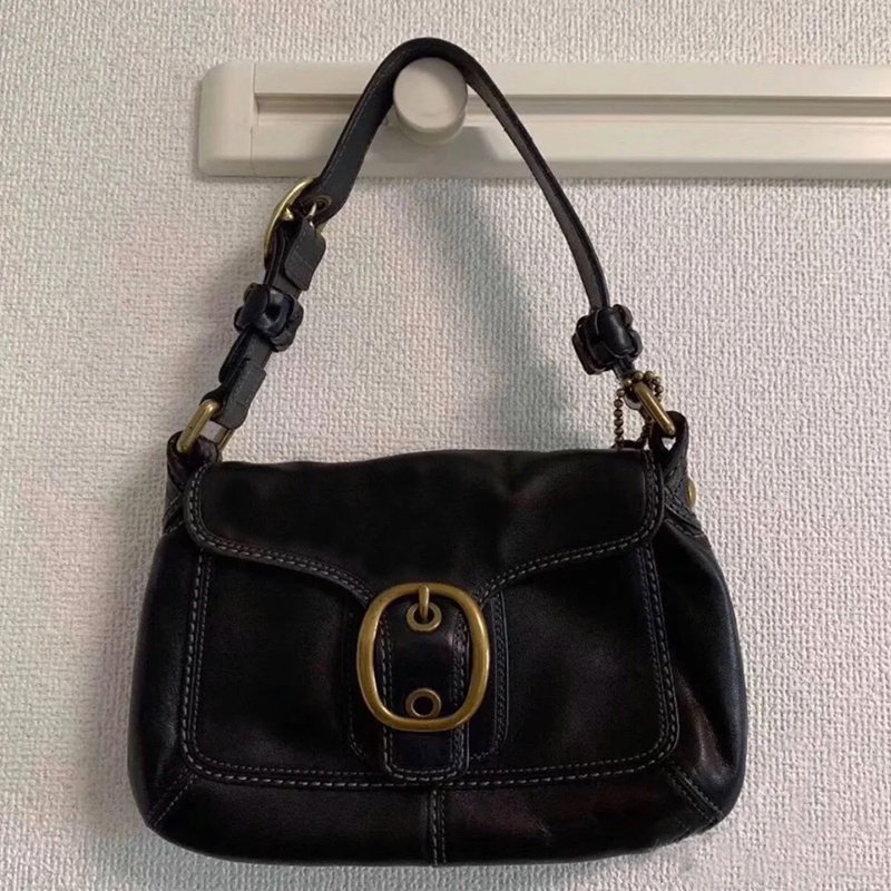 Túi đeo vai IELGY có khóa gài thời trang sành điệu cho nữ