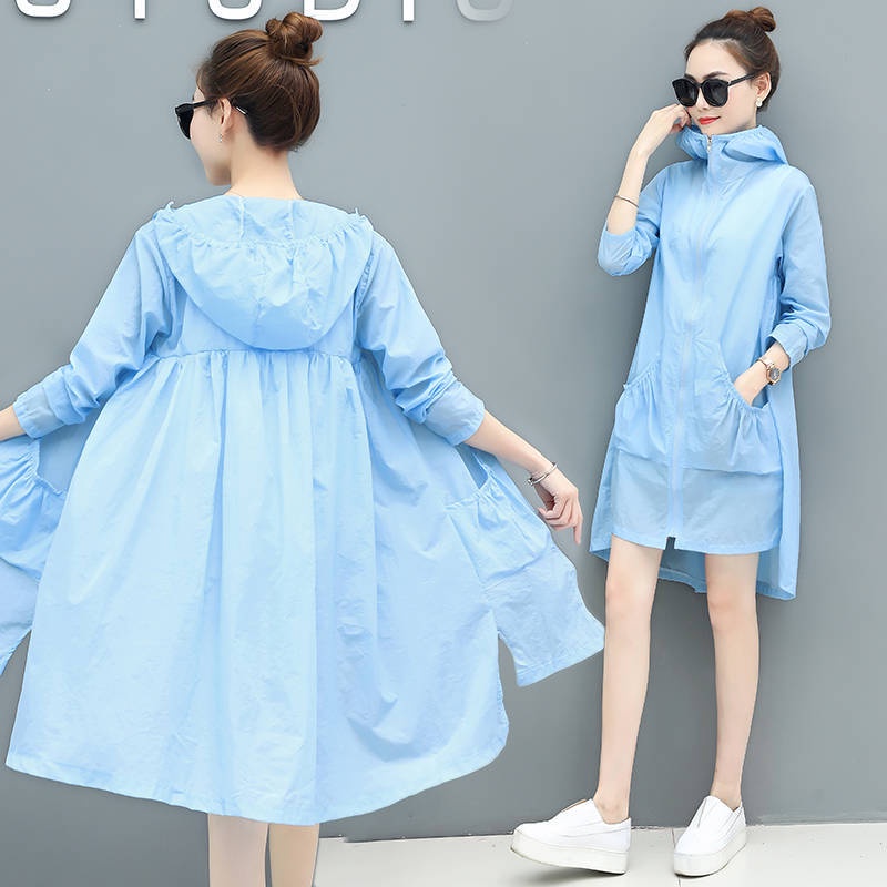 Áo Khoác Dáng Rộng Chống Tia UV Chống Tia UV Phong Cách Hàn Quốc Thời Trang Mùa Hè 180 Jin Có Thể Mặc Vào Mùa Hè Cho Nữ
