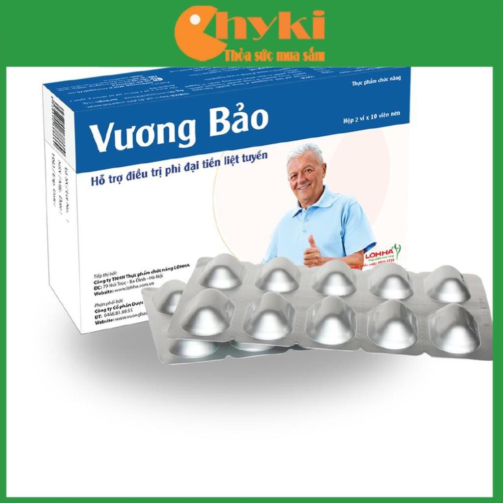 VƯƠNG BẢO - HỘP 20 VIÊN - lọ 80 viên