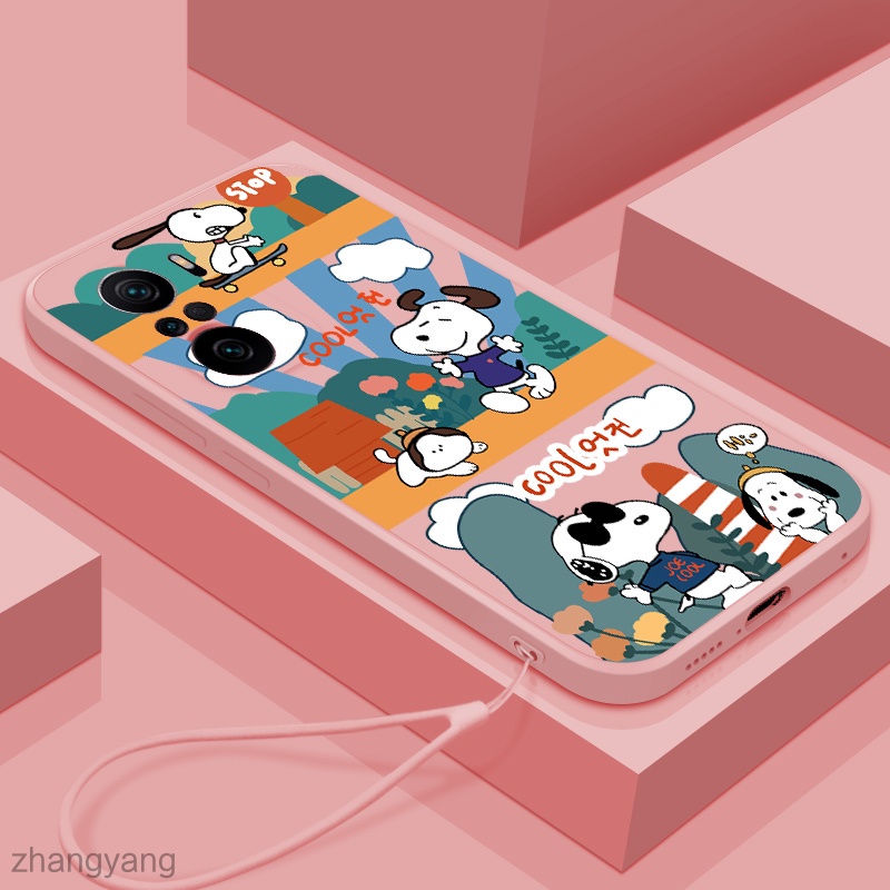 Ốp Điện Thoại Silicon Hình Snoopy Đáng Yêu Cho Redmi note 10 note 10 pro note 9 note 9S note 9 pro note 8 note 8 pro note 7