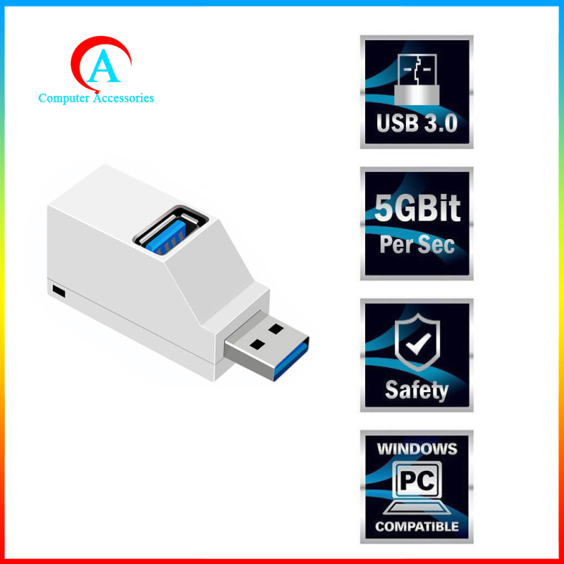 Hub Chia 3 Cổng Usb 3.0 Usb 2.0 Cho Macbook Air Pro Pc