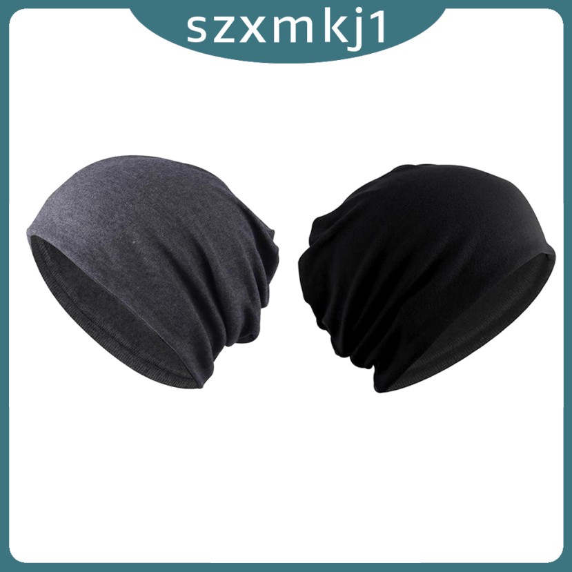 Set 2 nón cotton trùm đầu cho bệnh nhân ung thư