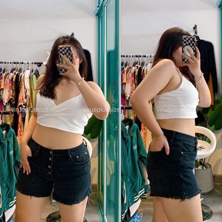 [virusplussize] short jean daze xuất xịn bigsize
