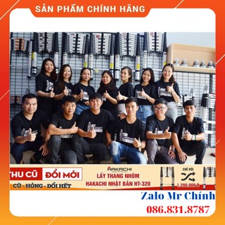 [ HÀNG TỐT NHẤT ] THANG RÚT 3M8 HAKACHI NHẬT BẢN HT380CP - BH 2 NĂM [ SẴN HÀNG ]...