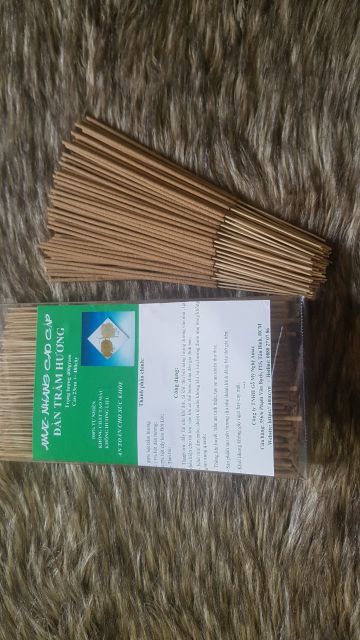 NHANG ĐÀN TRẦM HƯƠNG - hộp 500gram 650 cây 23cm