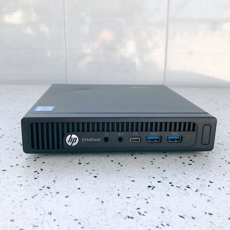 [Hình thật] Mini PC đồng bộ HP EliteDesk 800 G2 mini (6500T - 8G) Win10 bản quyền