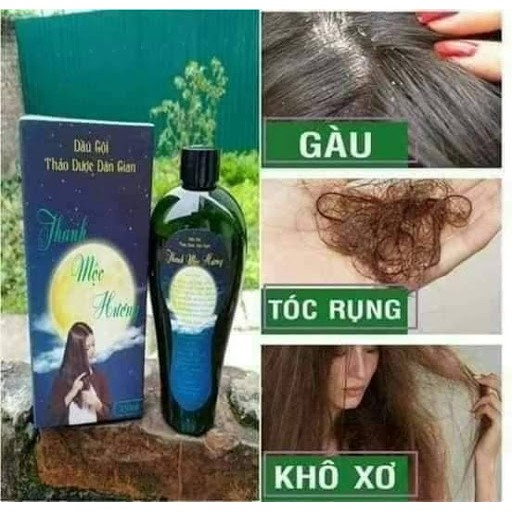 [CHÍNH HÃNG] DẦU GỘI THẢO DƯỢC DÂN GIAN THANH.MỘC.HƯƠNG SẠCH GÀU, MƯỢT TÓC, NHANH MỌC TÓC