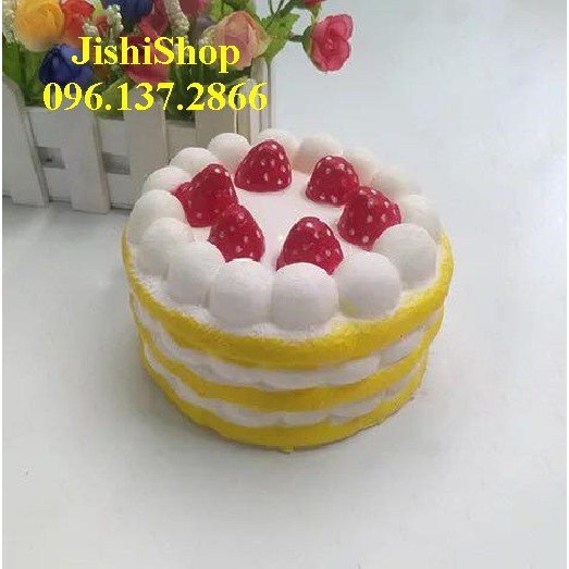 Squishy strawberry ice cream cake(Squishy Bánh Kem dâu ) |shopee. Vn\Shopgiayred