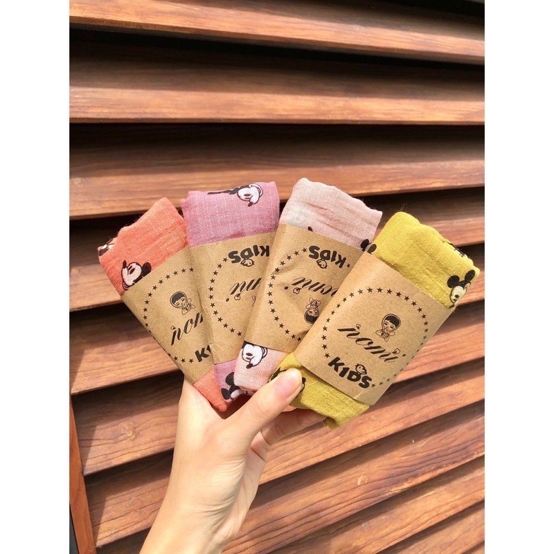 Khăn Mickey Mềm Mại Cho Bé