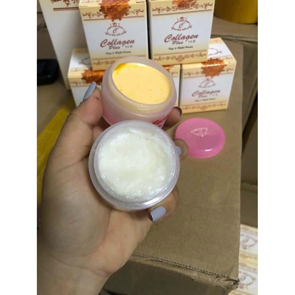 KEM COLLAGEN PLUS VIT E TEM ĐỎ CHO DA TÀN NHANG