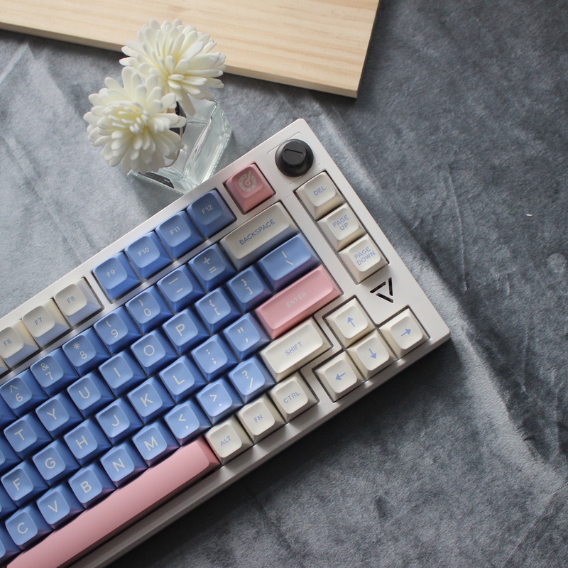 172 Phím Gift Keycap SA Profile cô gái dễ thương ABS Double Shot Bàn phím cơ Keycaps