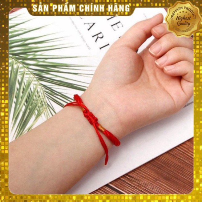 Vòng tay ngũ sắc chỉ đỏ may mắn. | BigBuy360 - bigbuy360.vn