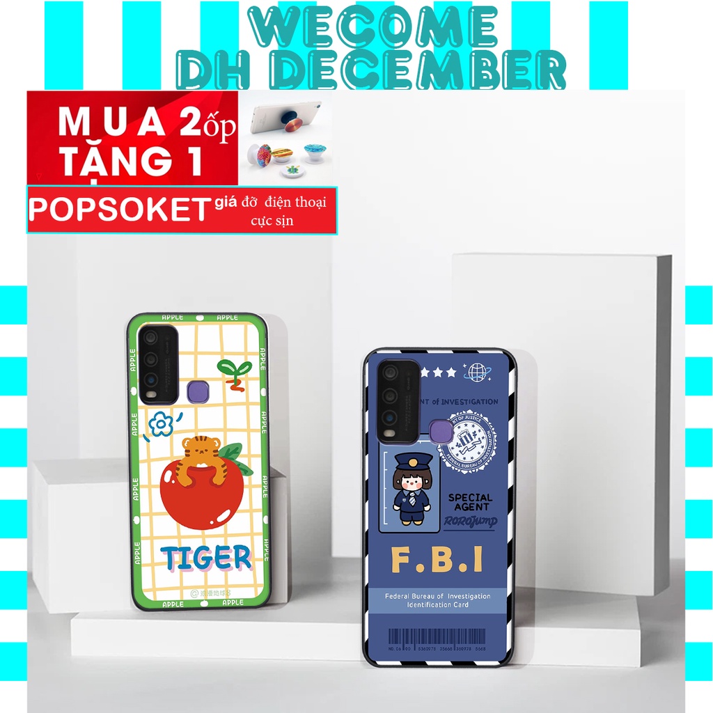 Ốp lưng Vivo Y30 / Y50  in hình 3D gấu mới nhất - sang - chảnh - ĐẸP- BỀN