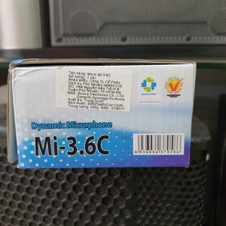 Micro có dây hiệu Arirang MI - 3.6 C