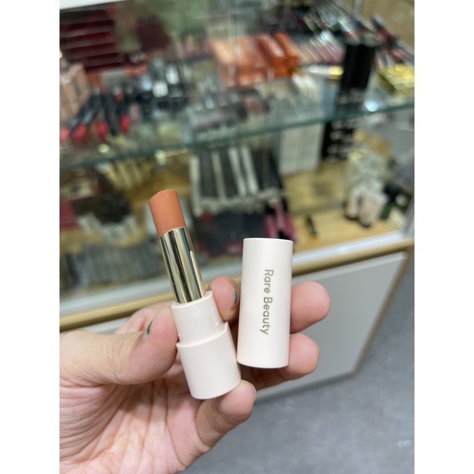 [MINISIZE 0.75G ] SON BÓNG DƯỠNG RARE BEAUTY WITH GRATITUDE DEWY LIP BALM