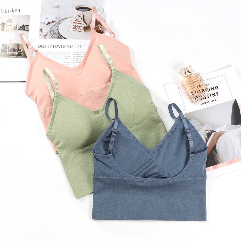 Áo Bra Che Bụng Lưng Chữ U Tập Yoga Gym - REQUANE