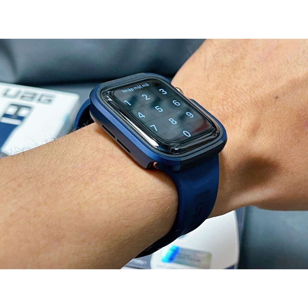 Dây cao su UAG cực xinh màu xanh navy dành cho đồng hồ thông minh