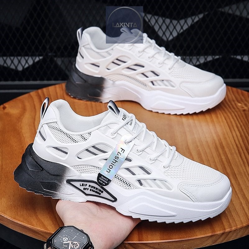Giày nam sneaker giày thể thao nam hàn quốc hai màu giá rẻ đẹp G222