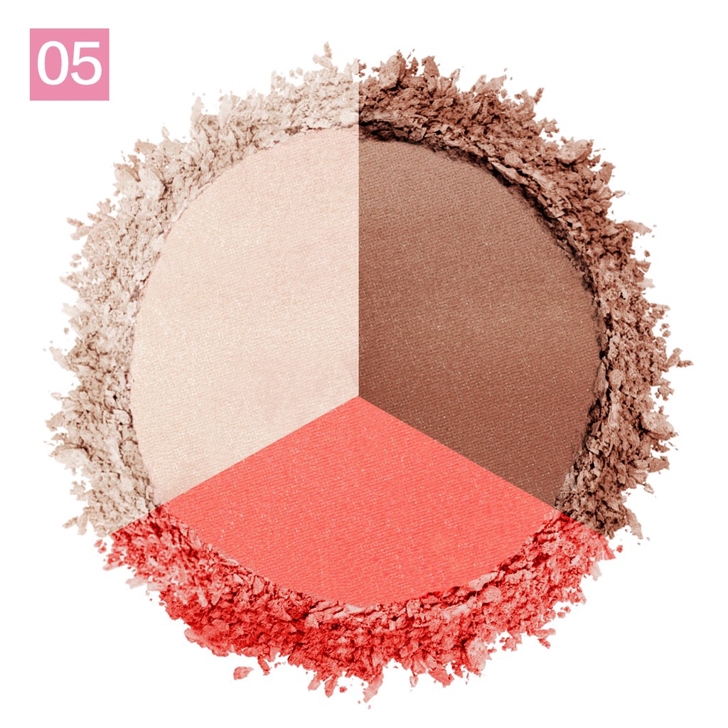 (Hàng Mới Về) Phấn Má Hồng Bắt Sáng Lấp Lánh Beautybigbang 3 Màu Tùy Chọn Jp5 | BigBuy360 - bigbuy360.vn