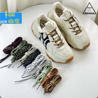 Dây Giày Phản Quang Tròn💙FREESHIP💙Bản Cao Cấp Cho Giày Thể Thao yz350, 500, 700, Yeezy - Hai Kích Thước 120cm Và 160cm