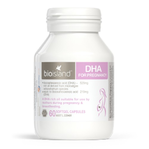  Viên uống bổ sung DHA Bioisland DHA For Pregnancy 60 viên