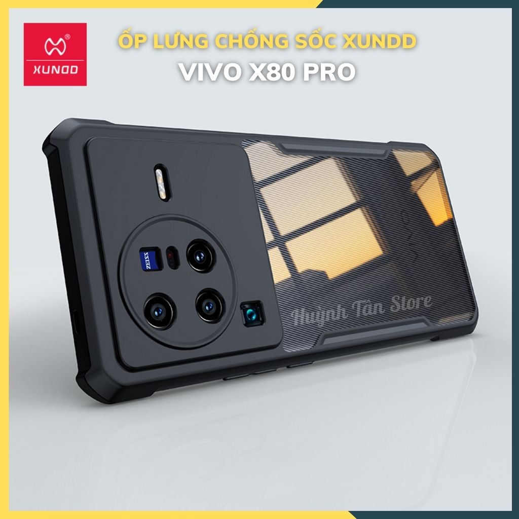 Ốp lưng vivo x80 pro chống sốc xundd bảo vệ camera chính hãng phụ kiện điện thoại huỳnh tân store