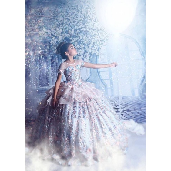 1Met Ren Lưới Thêu Cao Cấp