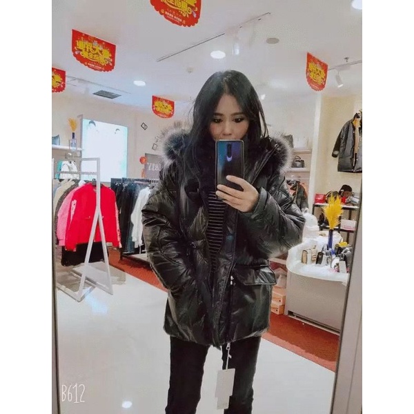 Aó khoác phao nữ đại hàn dáng rộng đẹp phong cách(sẵn đen L) | BigBuy360 - bigbuy360.vn