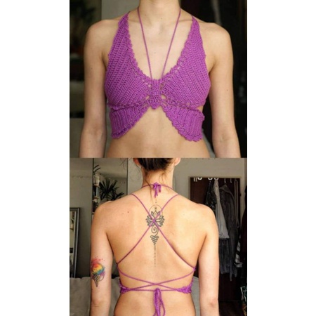 Bikini áo tắm hình bướm