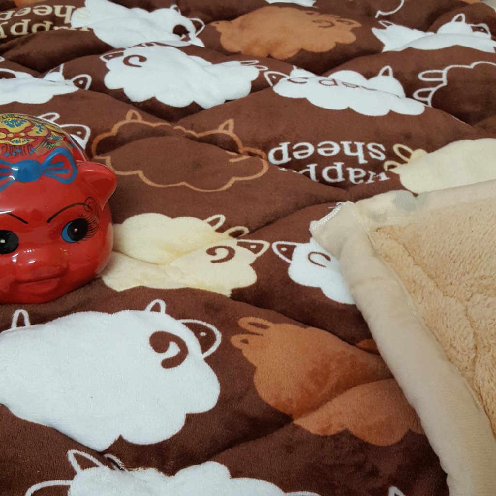 Chăn Lông Cừu 3 Lớp Siêu Ấm Cỡ Lớn 2mx2m2 (Được chọn mẫu, Chát với shop ngay nha)