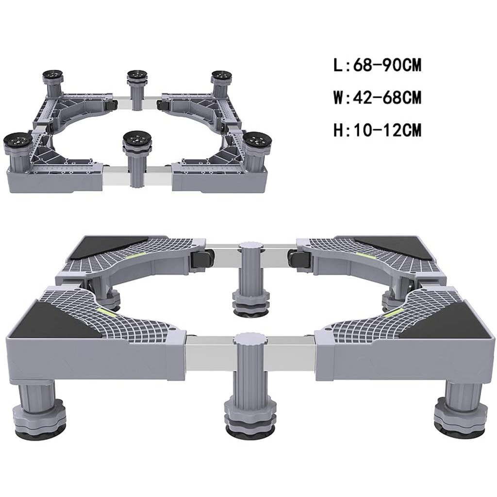 Chân máy giặt tủ lạnh 6 đế 45-85cm cao cấp
