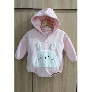 Áo bodysuit nỉ bông mặc ấm xuất Hàn dư, Cordi-i