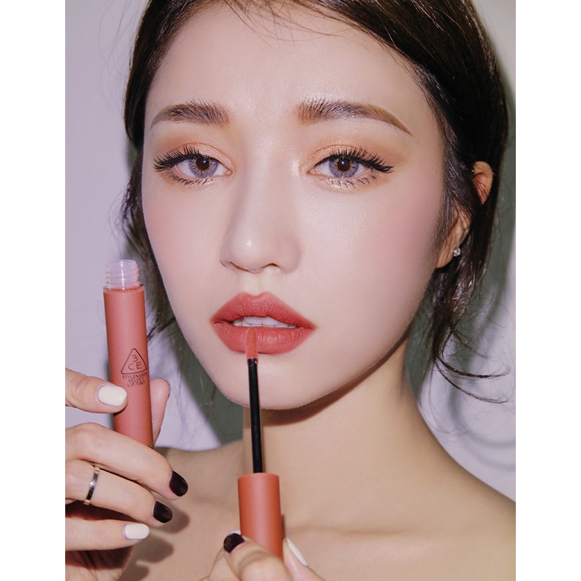 Son Kem Lì 3CE Velvet Lip Tint #GOING RIGHT - Cam Hồng Đất Số 4 - 100% Chính Hãng