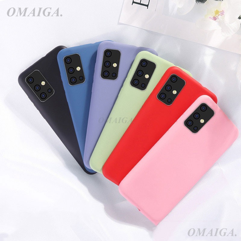 Ốp Điện Thoại Tpu Dẻo Màu Kẹo Trơn Cho Samsung A51 A71 S20 Ultra S20 Plus Samsung Galaxy A51 Note 10 Lite S10 Lite