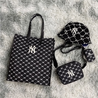 Túi đeo chéo ny mlb diamond monogram jqd crossbody bag black