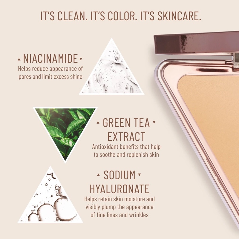 LYS Beauty - Triple Fix Pressed Setting Powder “Resilience” | phấn phủ không màu